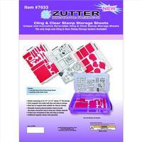 Zutter Cling & Clear Stamp Sheets 3/Pkg 344827