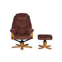 zurich fabric swivel armchair and footstool