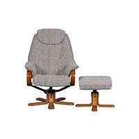 zurich fabric swivel armchair and footstool