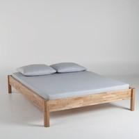 Zulda Solid Oak Bed without Base