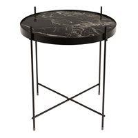 ZUIVER CUPID MARBLE SIDE TABLE in Black