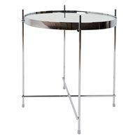 ZUIVER CUPID LIVING ROOM SMALL SIDE TABLE in Metallic Silver