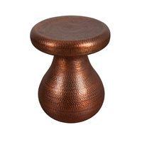 ZUIVER SIDE TABLE in Antique Metallic Copper Finish