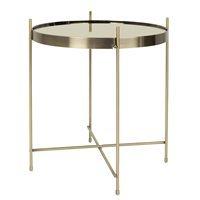 ZUIVER CUPID LIVING ROOM SMALL SIDE TABLE in Metallic Gold