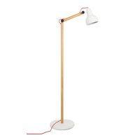 zuiver study floor lamp in white