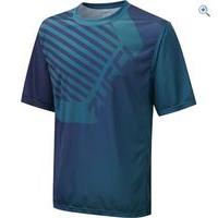 zucci mens mtb short sleeve jersey size xxs colour blue