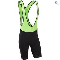 Zucci Men\'s Elite Bib Short - Size: M - Colour: IRIS-FLUO GREEN