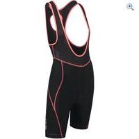 zucci womens bib short size 14 colour black and pink