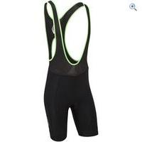 Zucci Men\'s Bib Short - Size: XXS - Colour: BLK-FLUO GREEN