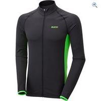Zucci Men\'s Elite Full Zip Long Sleeve Jersey - Size: XXS - Colour: Iris Green