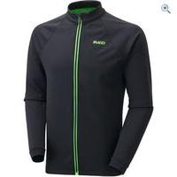 zucci mens elite softshell jacket size xs colour iris fluo green