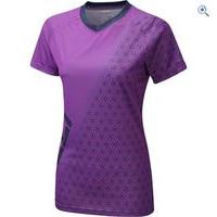 zucci womens mtb short sleeve jersey size 10 colour bright violet