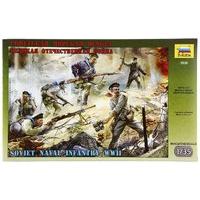 zvezda 3520 soviet naval infantry 135 plastic kit