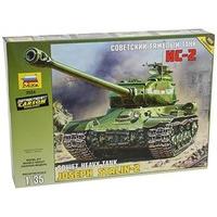 Zvezda, 1:35, Josef Stalin-2 Soviet Heavy Tank, # 3524, 