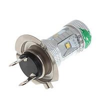 Zweihnder H7 30W 2800LM 6000-6500K 6xCree XB-D White Light Bulb for Car Fog Lamp (12-24V, 2 Pieces)