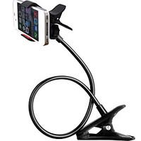 ZXD360 Degree Rotating Universal Flexible Long Arms Mobile Phone Holder Mount Lazy Clip-on Holder Stand