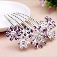 Z?X Fashion Alloy Hair Combs Wedding / Rhinestone Party / Daily 1pc