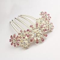 ZX Korean Style Elegant Flower Alloy Hair Combs Party/Casual 1pc