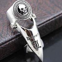 zx punk vintage style super cool death note mens knuckle ring