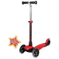 Zycom Zing Complete Scooter w/Light Up Wheels - Red/Black