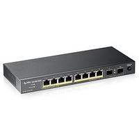 ZyXEL GS1100-10HP 8 Port Unmanaged PoE Switch with 2 SFP Slots