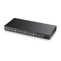 Zyxel GS1900-48HP, 48-port L2 Smart Switch, 170 Watt rackmount