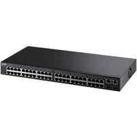ZyXEL ES1552 48 port 10/100 Web Managed Switch with 2x1000BaseT uplinks and 2xSFP slots.
